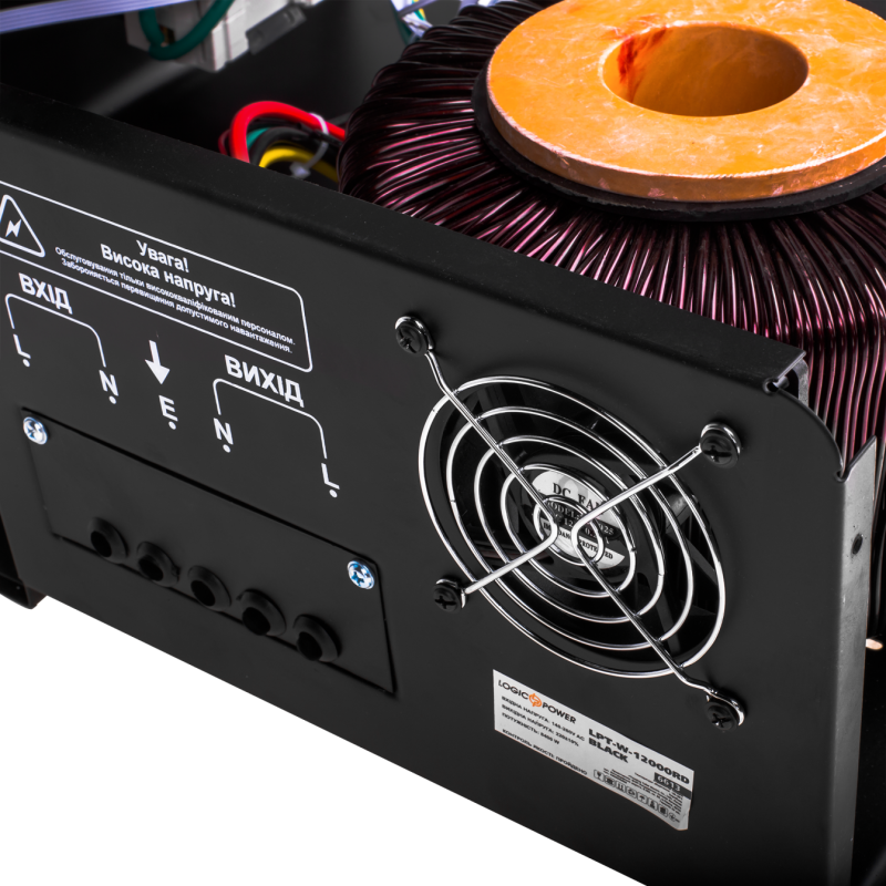 Стабилизатор напряжения LPT-W-12000RD BLACK (8400W)