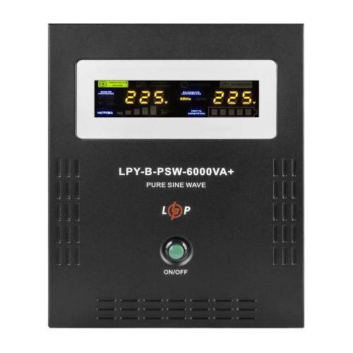 ИБП с правильной синусоидой LogicPower LPY-B-PSW-6000VA-4200Вт-48V-10A/20A
