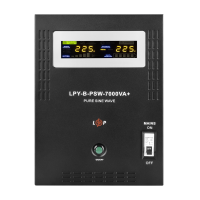 ДБЖ з правильною синусоїдою LogicPower  LPY-B-PSW-7000VA-5000Вт-48V-10A/20A