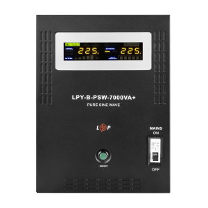 ДБЖ з правильною синусоїдою LogicPower  LPY-B-PSW-7000VA-5000Вт-48V-10A/20A
