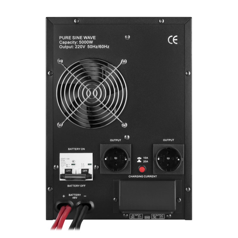 ДБЖ з правильною синусоїдою LogicPower  LPY-B-PSW-7000VA-5000Вт-48V-10A/20A