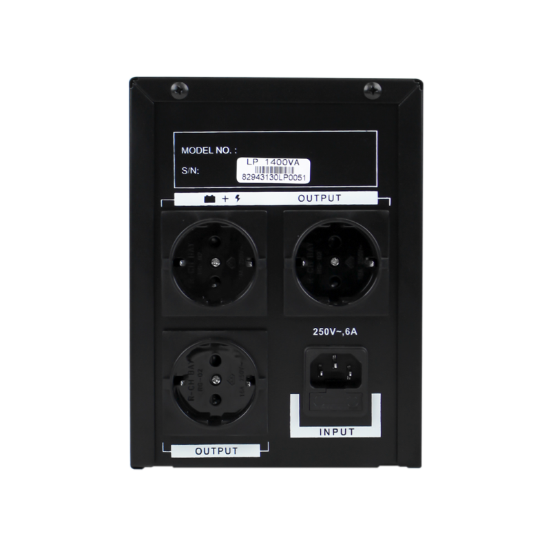 Лінійно-інтерактивне ДБЖ LP 1400VA (840Вт)