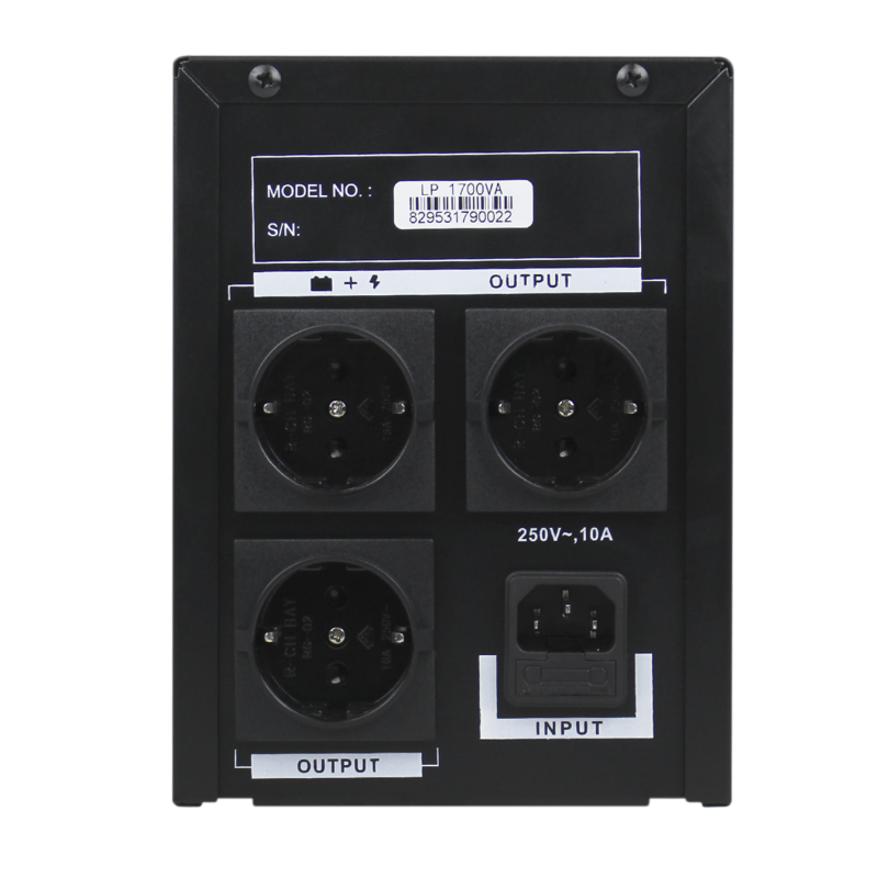 Лінійно-інтерактивне ДБЖ LP 1700VA (1020Вт)