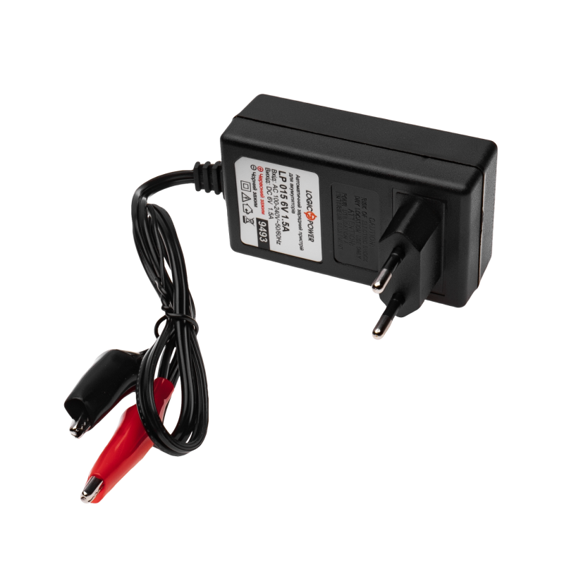 Зарядний пристрій для акумуляторів LogicPower AC-015 6V-2A