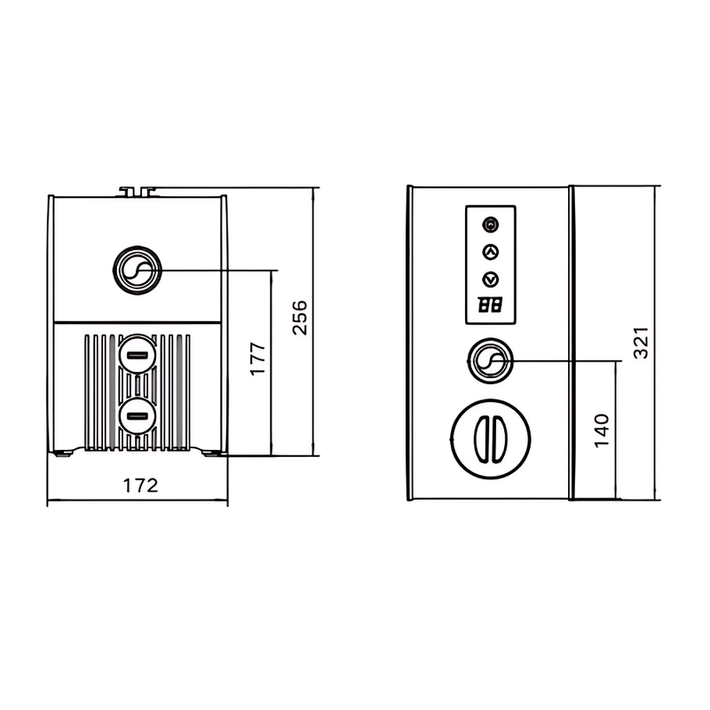 Насосна станція Koer MSR 600 інтелектуальна енергозберігаюча, Н=62М,Q=4кбМ,P=600 Вт