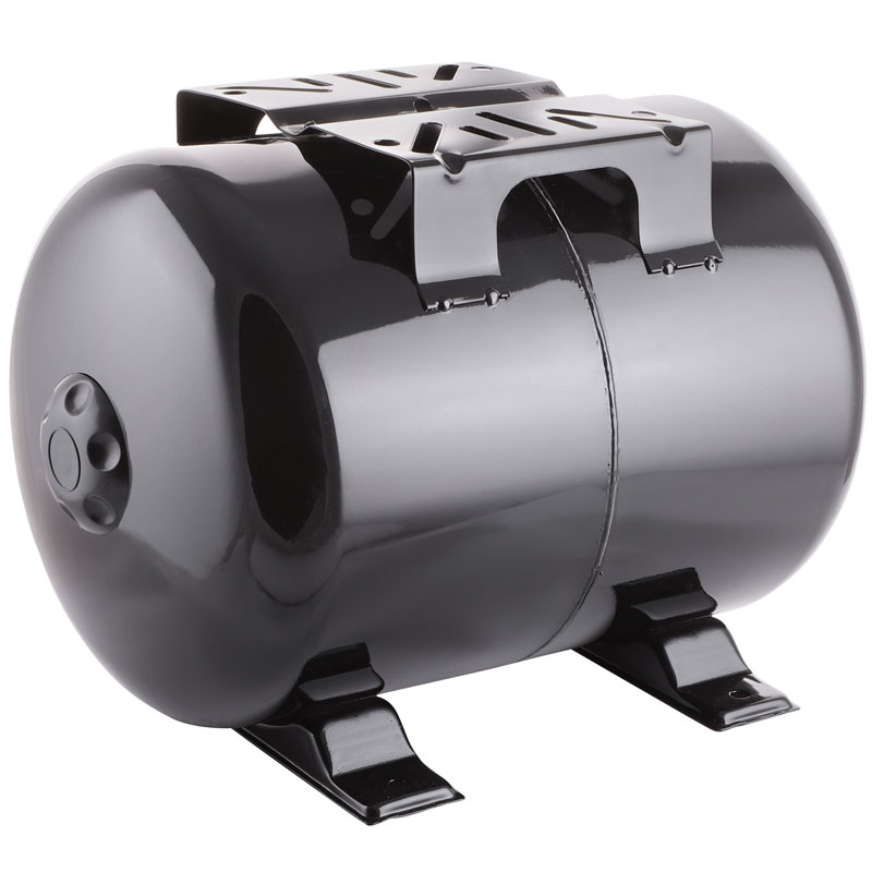 Гидроаккумулятор горизонтальный Koer KHTS-50 50л, 1,2 мм, сталь, фланец-нержавейка