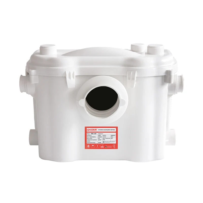 Каналізаційна установка KOER KWC-450 (400Вт, Hmax=8м, Qmax=100 л/хв)