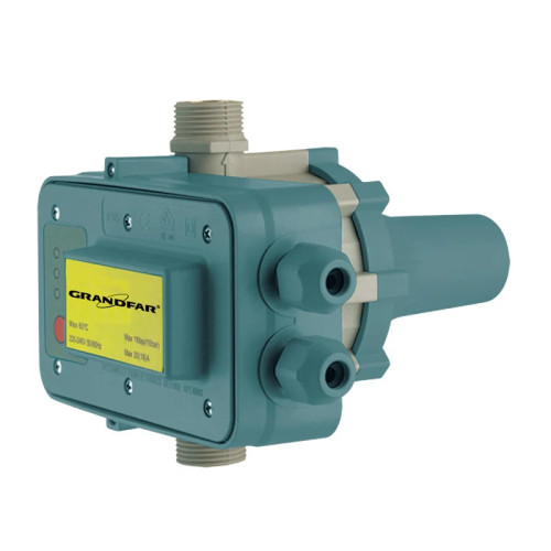 Електронне реле управління насосом Grandfar GFAm1P (2,2 кВт, нерегульоване, старт 1.5 Бар) 