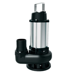 Насос дренажно-фекальний Koer WFD15-14-1.5N корпус нержавійка з фрезою H=19.5m Q=450l/min P=1500W