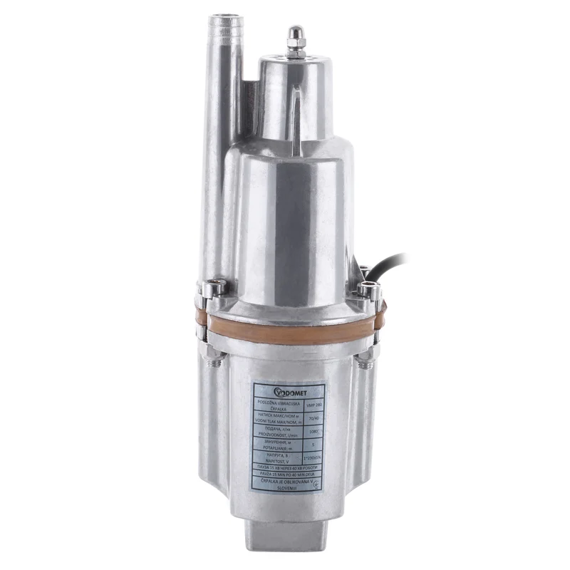 Вибрационный насос Vodomet VD60, одноклапанный (250Вт, Q=1,08 м³/ч, H=70 м)