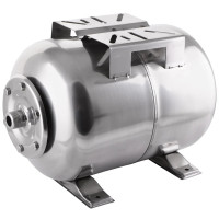 Гідроакумулятор Vodomet горизонтальний 24л (корпус - нержавіюча сталь) VO0026