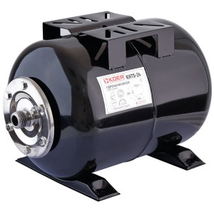 Гідроакумулятор 24л KOER KHTS-24 (KB0012) сталь, горизонтальний 