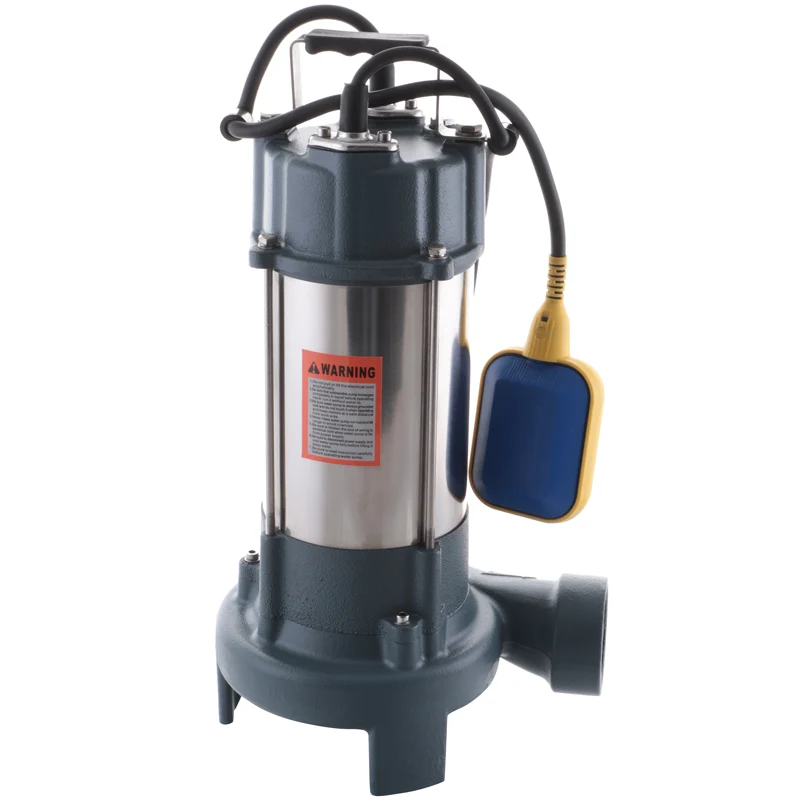 Канализационный насос для стоков Grandfar GV1100KF (1.1 кВт, Q=14 м³/ч, H=7м)