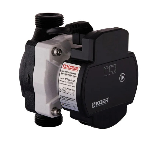 Насос циркуляційний частотний Koer APE 20-6-130 енергозберігаючий