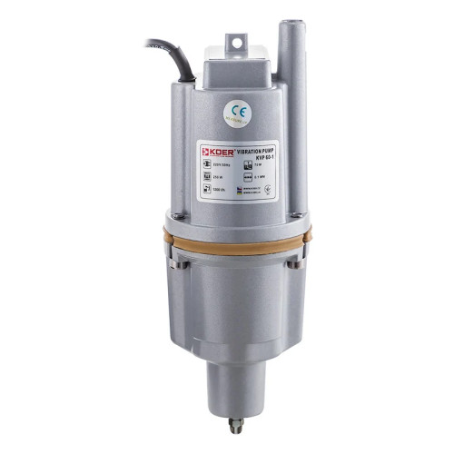 Насос вибрационный одноклапанный нижний забор Koer KVP 60-1 (обмотка-медь) (KP2897)