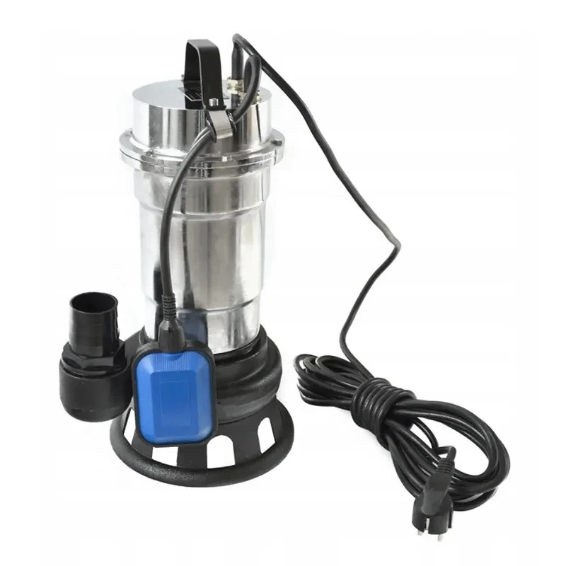 Насос дренажно-фекальный Vodomet SWP 15-12-2.5 в корпусе из нержавеющей стали (2,5 кВт, Q=15 м³/ч, H=12 м)