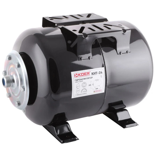 Гидроаккумулятор 24л Koer KHT-24, 1мм (KB0008) сталь. 