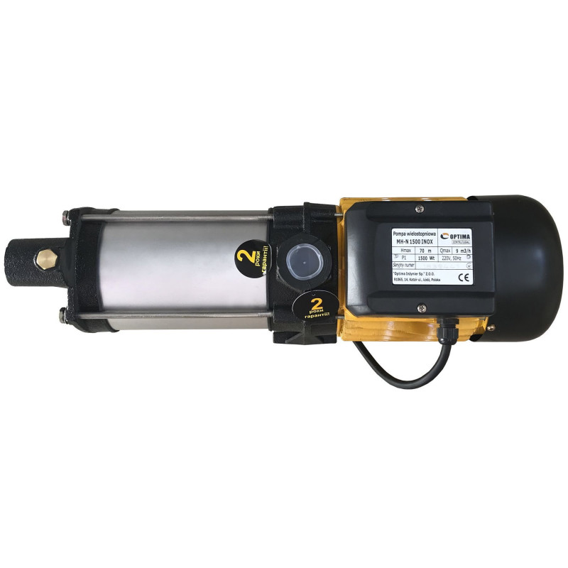 Насос центробежный многоступенчатый Optima MH-N 1500INOX 1,5 кВт нерж, колеса