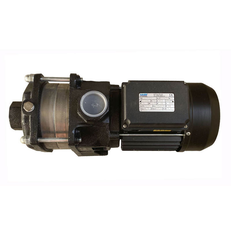 Насос центробежный многоступенчатый горизонтальный OP-40/2 0.75 кВт SAER (14 м3/ч, 21,5 м)
