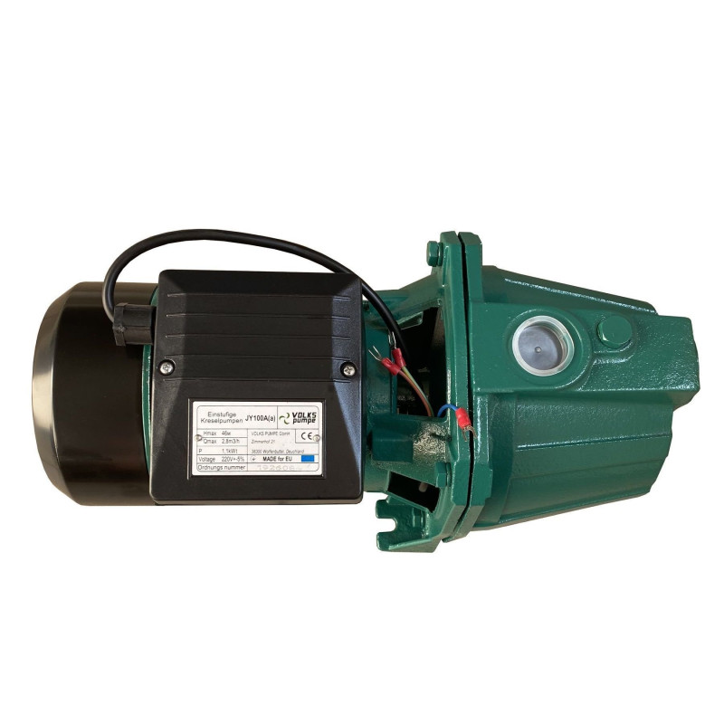 Насос центробежный VOLKS pumpe JY100A(a) 1,1 кВт чугун короткий