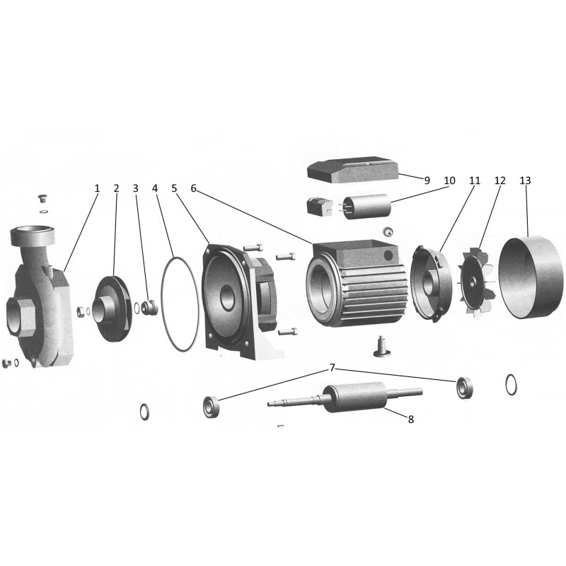 Насос центробежный Optima MH-6B 2,2 кВт