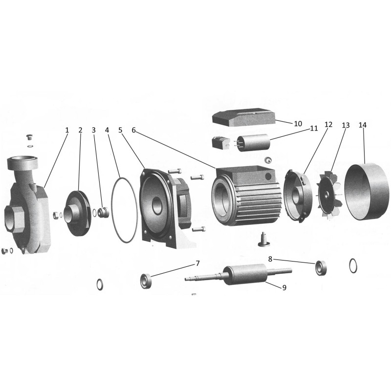 Насос відцентровий Optima 2DK-20 1,5кВт