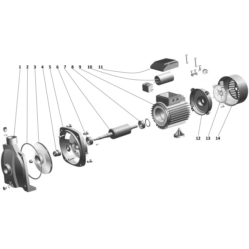 Насос відцентровий Optima CPm158 1,1кВт