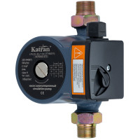 Насос циркуляційний 100Вт Hmax 6м Qmax 75л/хв Ø1" 130мм + гайки Ø3/4" WETRON (774531)