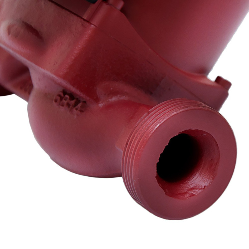 Насос циркуляционный 100Вт Hmax 6м Qmax 50л/мин Ø1 1/2" 180мм бордо + гайки Ø1" WETRON LР525–6/180В (774232)