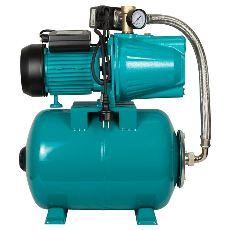 Насосна станція AQUATICA (775088/24) 1.1кВт Hmax 55м Qmax 70л/хв (самовсмоктуючий насос) 24л  