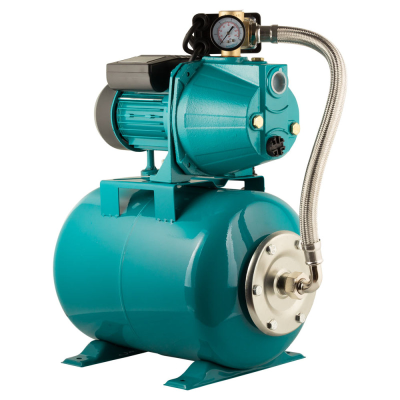 Насосная станция AQUATICA (775092/24) 0.75кВт Hmax 48м Qmax 55л/мин бак 24л