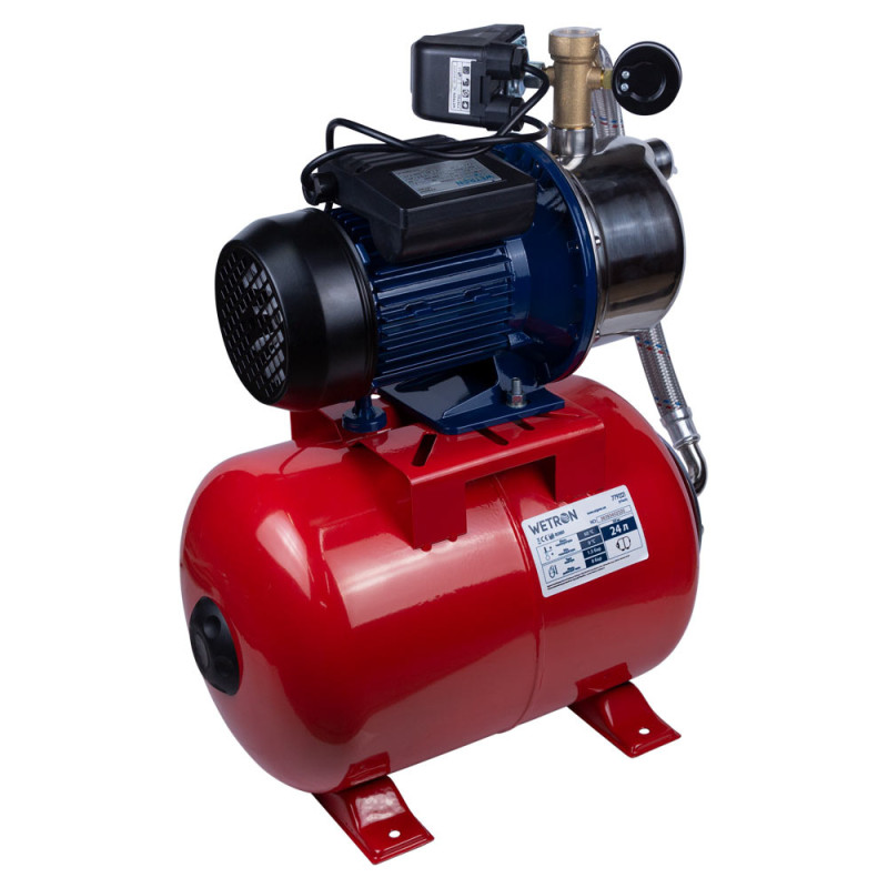 Насосна станція WETRON (775054/24) 1.1 кВт Hmax 48м Qmax 60л/хв