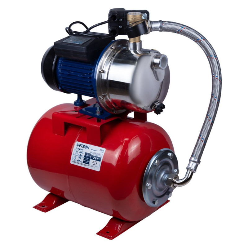Насосна станція WETRON (775054/24) 1.1 кВт Hmax 48м Qmax 60л/хв
