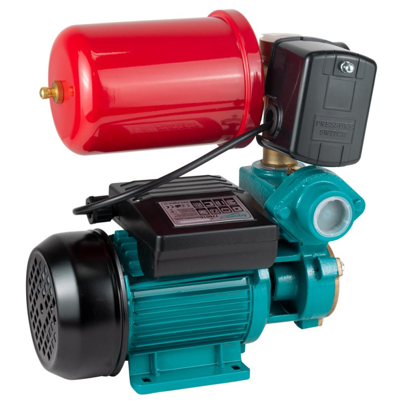 Насосна станція AQUATICA AUTOGPa125ZA (776016) 0.37кВт Hmax 32м Qmax 40л/хв (вихровий насос) 1л 