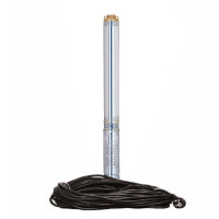 Насос свердловинний DONGYIN (777373) 0.55кВт H 85(55)м Q 40(25)л/хв Ø66мм (кабель 45м) 