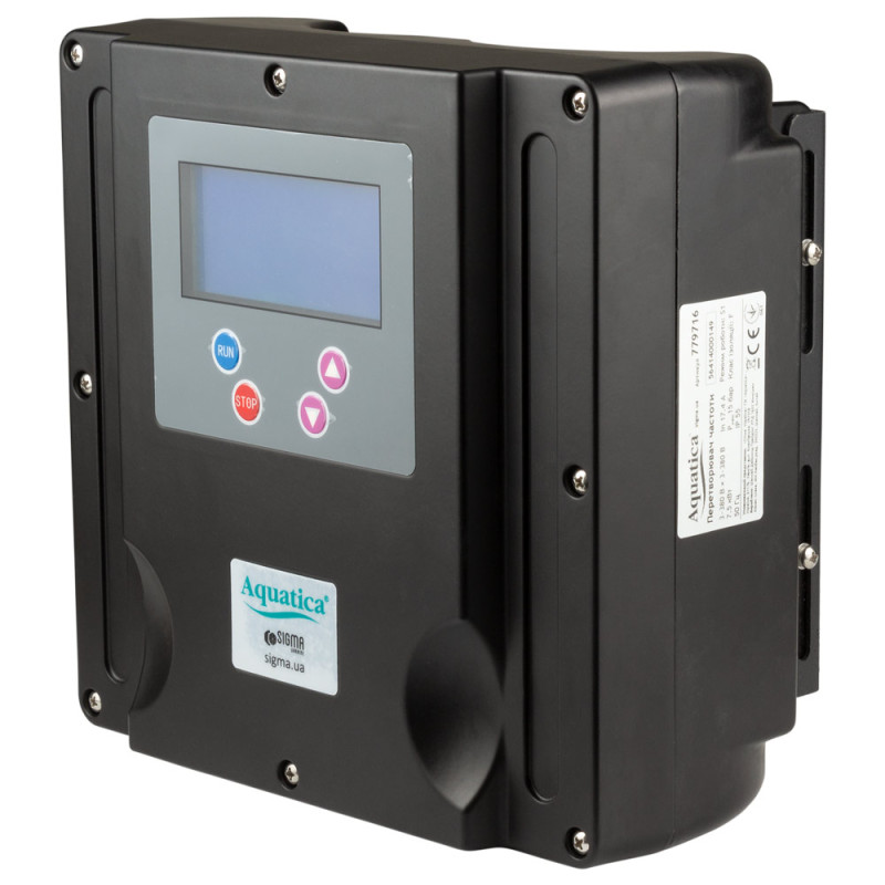 Преобразователь частоты AQUATICA (779716) 3~380В × 3~380В до 7.5кВт с датчиком давления