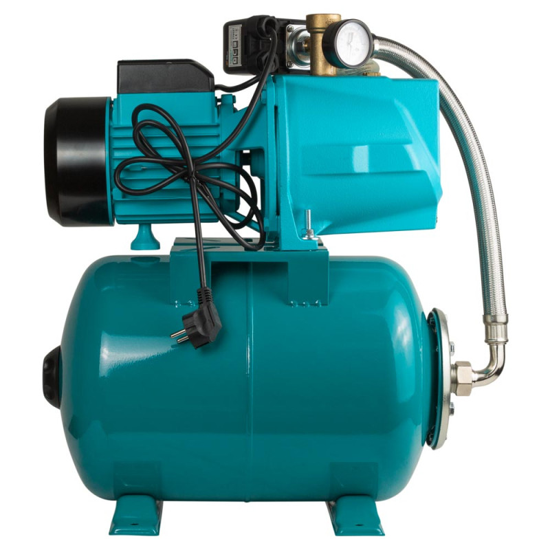 Насосна станція AQUATICA (775083/24) 0.75кВт Hmax 42м Qmax 80л/хв (самовсмоктувальний насос) 24л