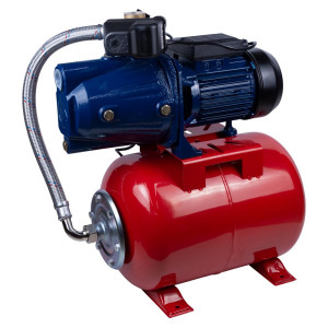 Насосна станція WETRON (775038/24) 1.1кВт Hmax 52м Qmax 70л/мин (самовсасывающий насос) 24л 