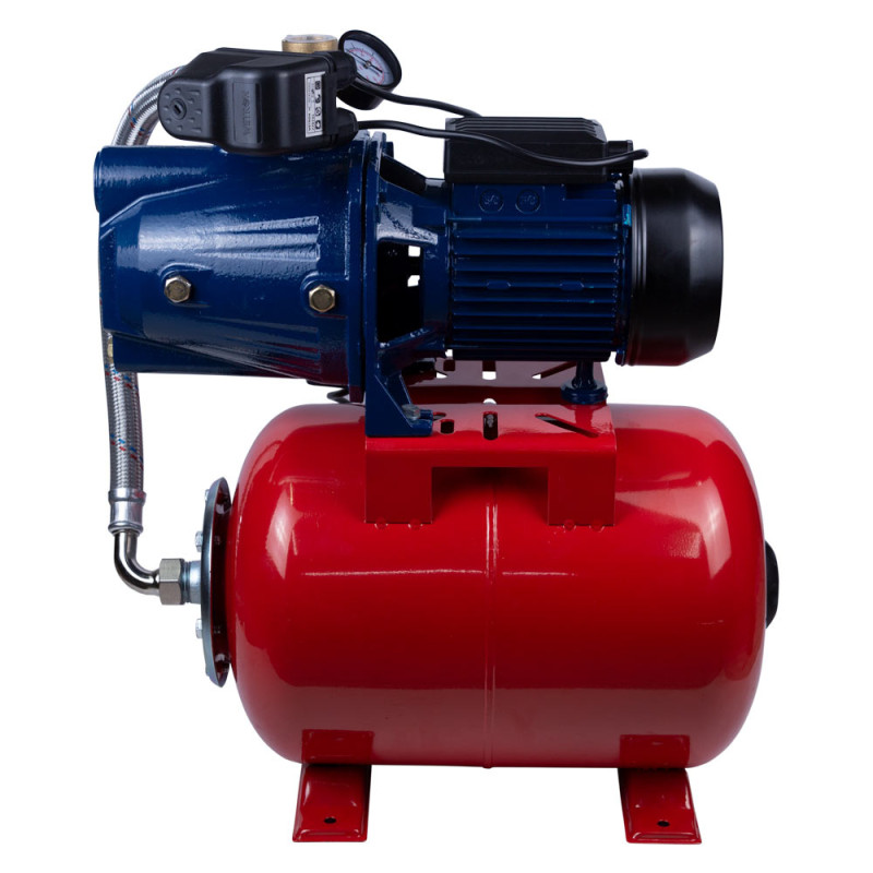 Насосная станция WETRON (775038/24) 1.1кВт Hmax 52м Qmax 70л/мин (самовсасывающий насос) 24л