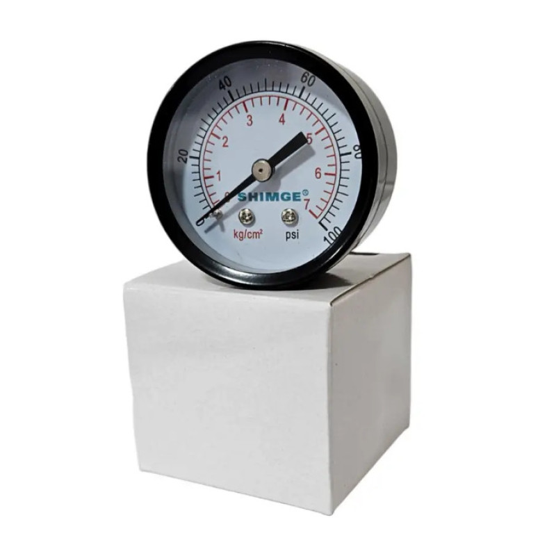 Манометр аксіальний SHIMGE PG-S Ø50 -7 bar