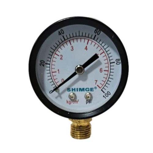 Манометр радиальный SHIMGE PS-S Ø50 -7 bar