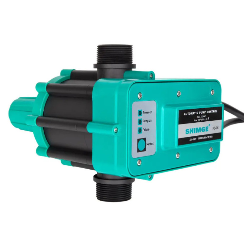 Контроллер давления электронный SHIMGE PS-08 с регулировкой (2,2 кВт, 1")