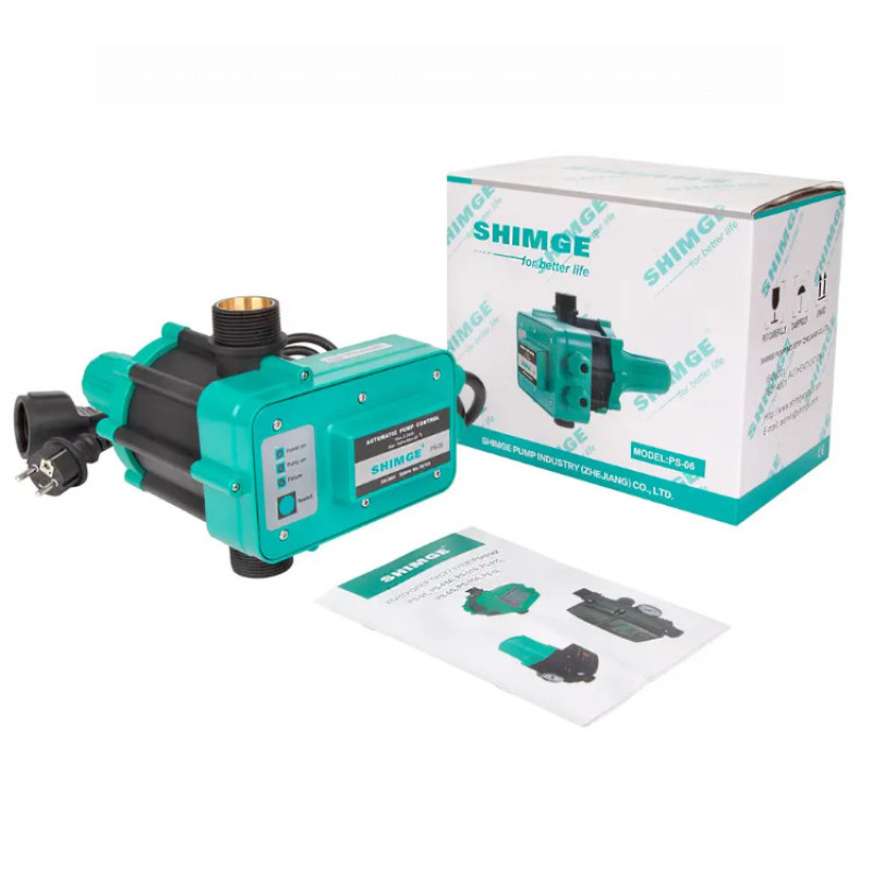 Контроллер давления электронный SHIMGE PS-08 с регулировкой (2,2 кВт, 1")