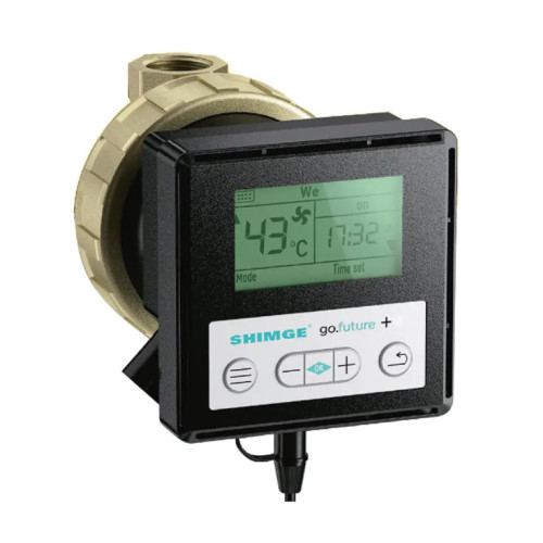 Рециркуляционный насос SHIMGE Go Future Plus (Hmax=1.2 м, Qmax=0.46 м³/ч, 8 Вт)