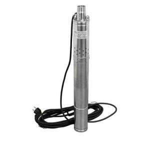Насос GRANDWATER 3S GWDa-0.37KW, Ø75,10м, 0,37кВт, Н=60м, Q=1,6м3/ч, скважинный, шнековый