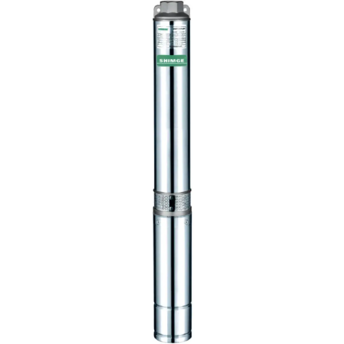 Насос глибинний SHIMGE 4SP 16/20-5.5 5,5кВт 380В Н=120(86)м, Q=350(200)л/хв Ø96мм (3м кабелю) 