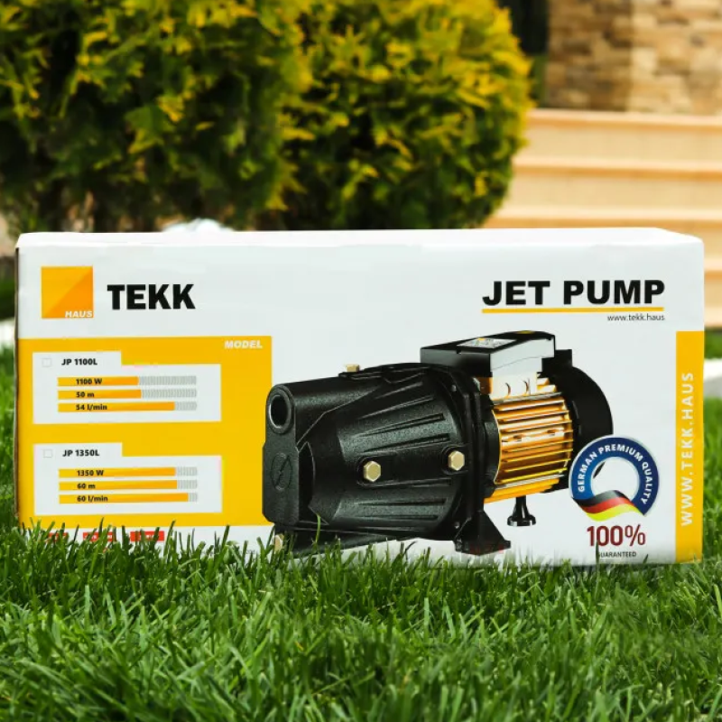 Насосная станция TEKK HAUS JP 1100L с автоматическим контроллером давления EPC 1
