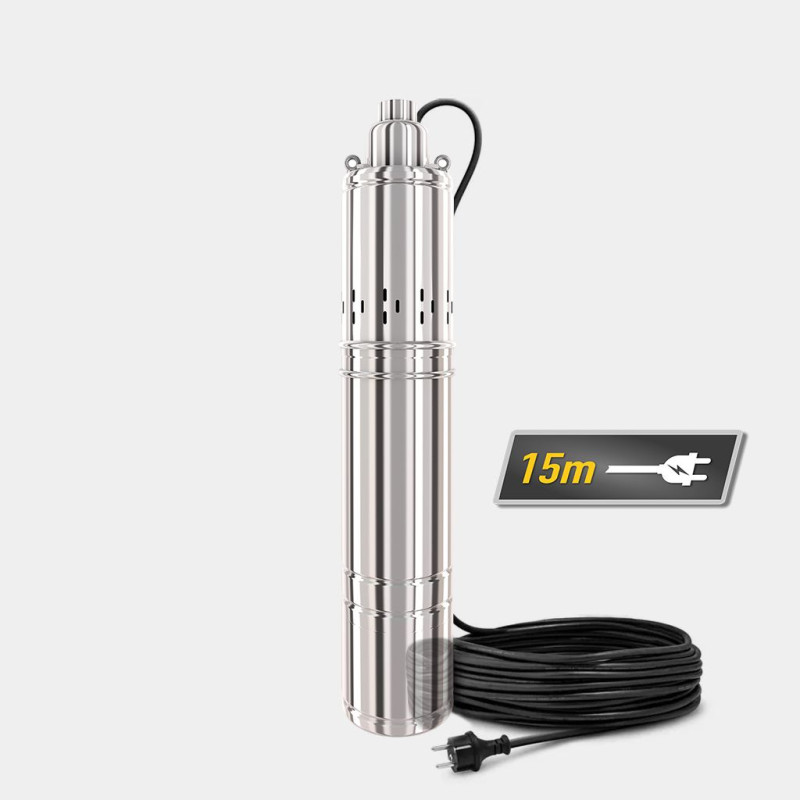 Насос шнековий TEKK HAUS 4QGD 2.7/10 1000W 15м кабель