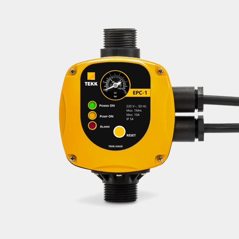 Контролер тиску TEKK EPC-1 з вилкою та розеткою