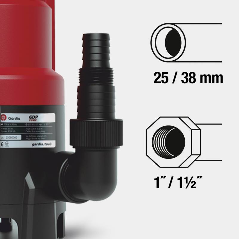 Насос дренажний GARDIA GDP-750 